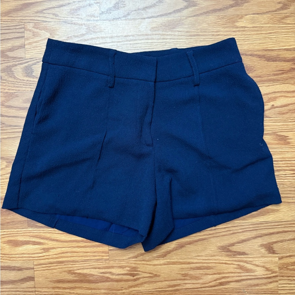 Sunday in Brooklyn Navy Tailored Dress Shorts S